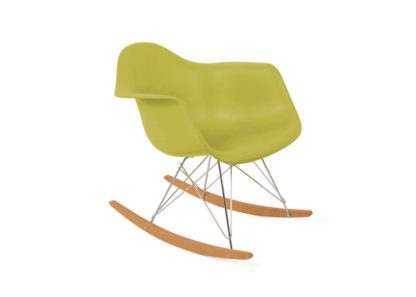 An Image of Vitra Eames RAR Rocking Chair Ice Grey
