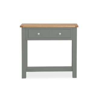 An Image of Bromley Slate Console Table Slate (Grey)