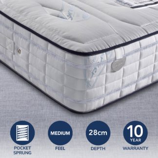 An Image of Pocketo 2000 Pocket Sprung Mattress White