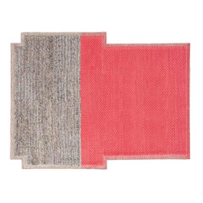 An Image of Gandia Blasco Mangas Plait Rug 160 x 250cm Coral