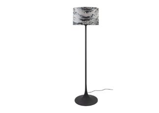An Image of Heal's Flute Floor Lamp Base Black