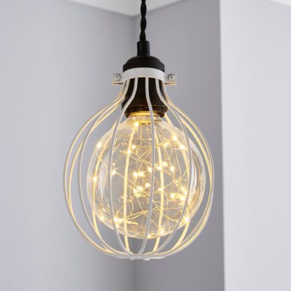 41f914fc196105cef2e89b15abfde2e4d4dff4afb03cdd4b8ce470a95752e44d-1.jpg An Image of Charlie Industrial Bulb Cage Pewter