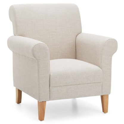 An Image of Valencia Herringbone Armchair Natural