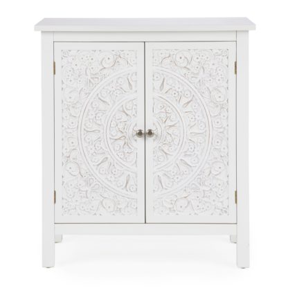 An Image of Samira Small Sideboard White