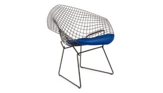 An Image of Knoll Bertoia Diamond Armchair Bronze Base Tonus 4 210