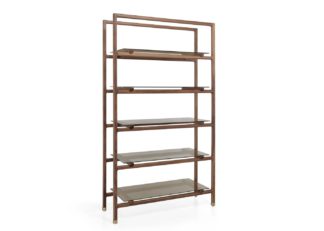 An Image of Wewood Float Bookshelf Walnut