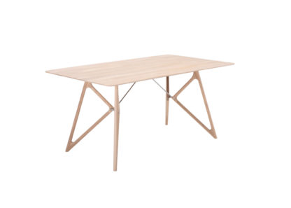 An Image of Gazzda Fawn Tink Table Blue 160cm