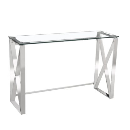 An Image of 5A Fifth Avenue Madison Console Table Chrome