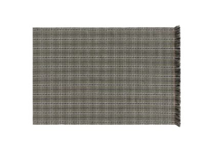 An Image of Gandia Blasco Garden Layers Rug Tartan Green