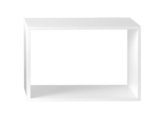 An Image of Muuto Stacked Storage System White Open Large