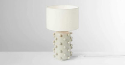 An Image of Bobble Table Lamp, Cream