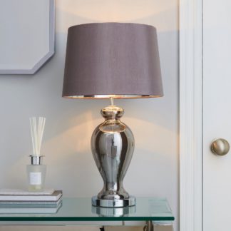 An Image of Sinton Urn Chrome Table Lamp Chrome