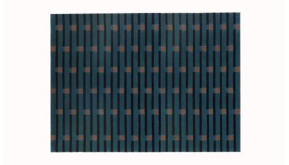 An Image of Case Purlin Tufted Rug 170 x 240cm Petrol