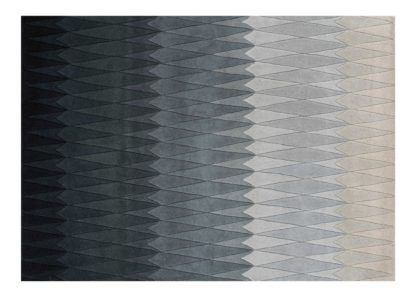 An Image of Linie Design Acacia Rug Grey 200 x 300cm