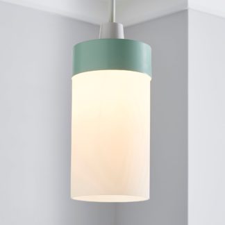 An Image of Ferris Mint Easy Fit Pendant Green