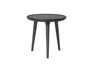 An Image of Mater Accent Side Table Black Stained Oak Small W45 x H42