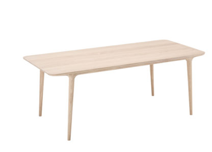 An Image of Gazzda Fawn Dining Table 160x90x75cm