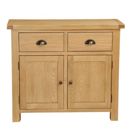 An Image of Sherbourne Oak Small Sideboard Natural