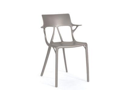 An Image of Kartell Ai Chair White - *Min 2 Chairs*