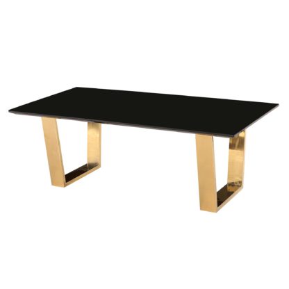 An Image of Antibes Black Coffee Table Black