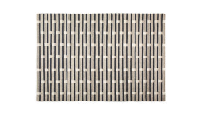 An Image of Case Purlin Tufted Rug Warm Grey 170 x 240cm