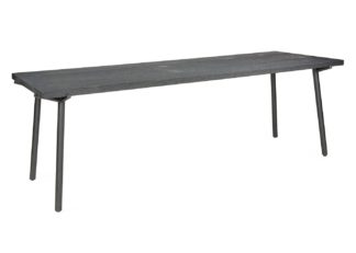 An Image of Blu Dot Branch Dining Table Black Stain 4-6 Seater