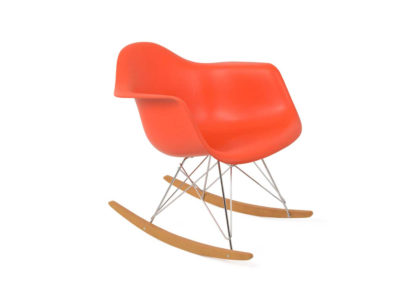An Image of Vitra Eames RAR Rocking Chair Ice Grey