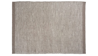 An Image of Linie Design Asko Rug 200 x 300cm Light Grey & Natural