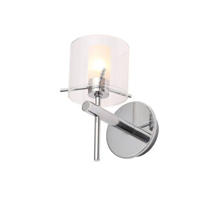 An Image of Spa Gene Bathroom Wall Light Chrome