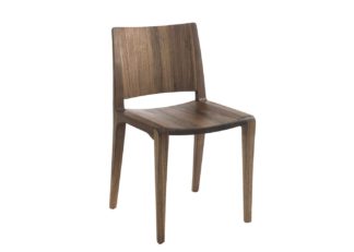 An Image of Riva 1920 Voltri 100 Dining Chair Walnut