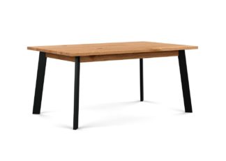An Image of Heal's Nova Extending Dining Table Natural Oiled Oak L160 + 50cm x2