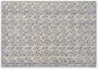 An Image of Olef Viscose Rug, Large 160 x 230cm, Slate Blue