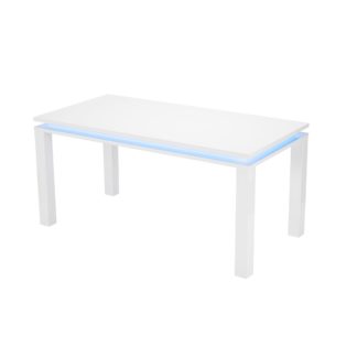 An Image of Milano Dining Table White