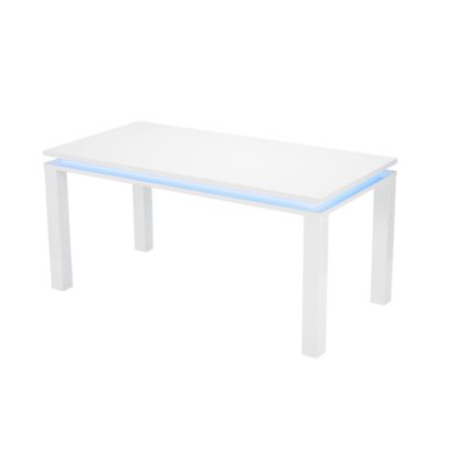 An Image of Milano Dining Table White