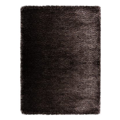 An Image of Grey Vegas Shaggy Rug Grey