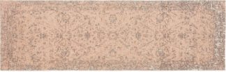 An Image of Yolanda Faded Persian Jacquard Runner 66 x 200 cm, Dusky Pink