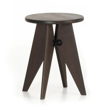 An Image of Vitra Tabouret Solvay Stool Natural Oak