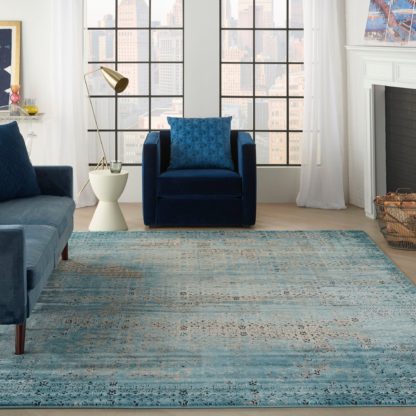 5b301cb5b138dd110875ced8d889db3e2512a3f3c0e089fa1991ee2d1f5dc93f-1.jpg An Image of Karma 1 Rug Blue