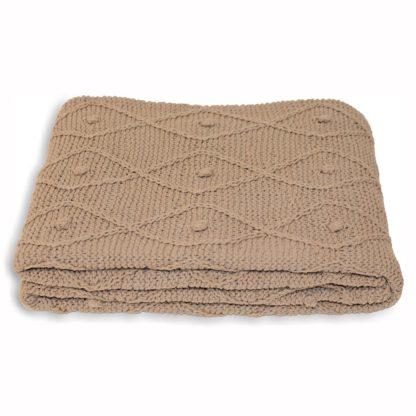 5b9d0fddcbeba54a59c42c6e66db18fe45983e40759e7abd58eff6fad464b49a-1.jpg An Image of Argyll 140x190cm Throw Natural
