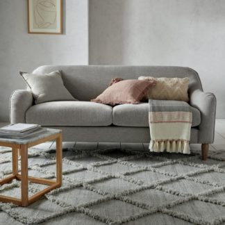 An Image of Thea Fringe Rug Thea Silver
