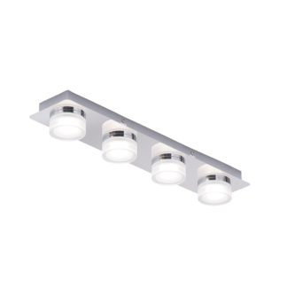 An Image of Spa Amalfi 4 Light Bathroom Ceiling Light Chrome