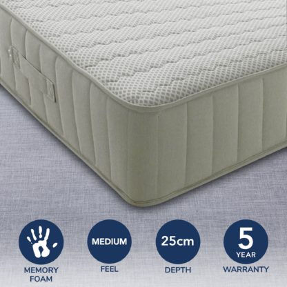 5e3ce5c7b210e6499ce6959e470e8d7f0bf86d9fdee7a0d216471dd2117f1678-1.jpg An Image of Memory Comfort Mattress White