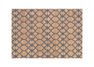 An Image of Gandia Blasco Rodas Kilim Rug Blue