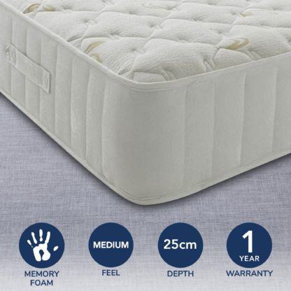 An Image of Ultimate Orthopaedic 1400 Pocket Mattress Cream (Natural)