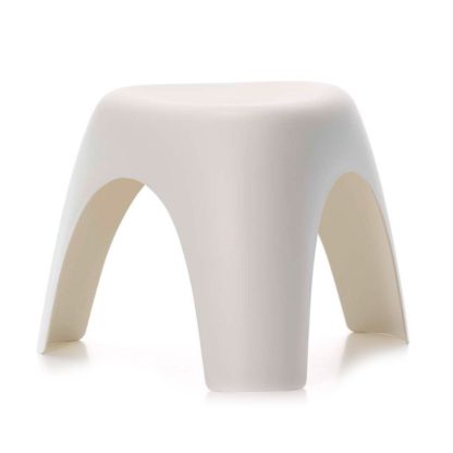 An Image of Vitra Elephant Stool Sori Yanagi Cream