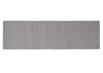 An Image of Heal's Romilly Recycled Runner Grey 70 x 230cm