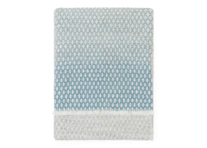 633dab8343cd279a54e4015c4b014f06e7145eef0e60fb430afc186a70c8167c.jpg An Image of Bristol Weaving Mill Larker Textured Throw Soft Grey Large