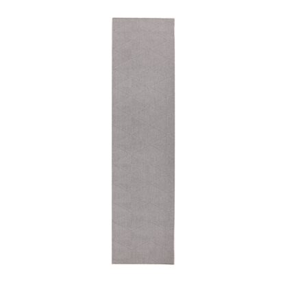 64af12a1c713beb12501aa0151e92db784e9ac963a5c41072c11a2a924c9a266-1.jpg An Image of Skyline Pinnacle Washable Runner Charcoal and White