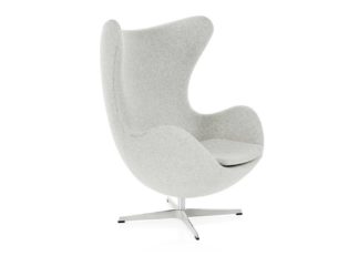 An Image of Fritz Hansen Egg Chair Divina Melange 120