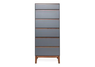 An Image of Heal's Lars 6 Drawer Dresser Tall